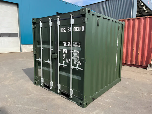8ft x 10ft One-Trip Shipping Container (Green)