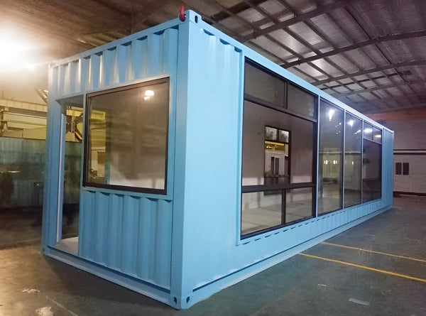 Casa container prefabbricata moderna di lusso da 40 piedi di alta qualità