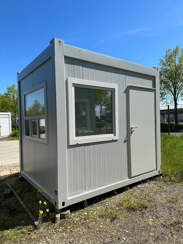 Container ufficio 3,00 × 2,44 m – Postazione di sicurezza / controllo
