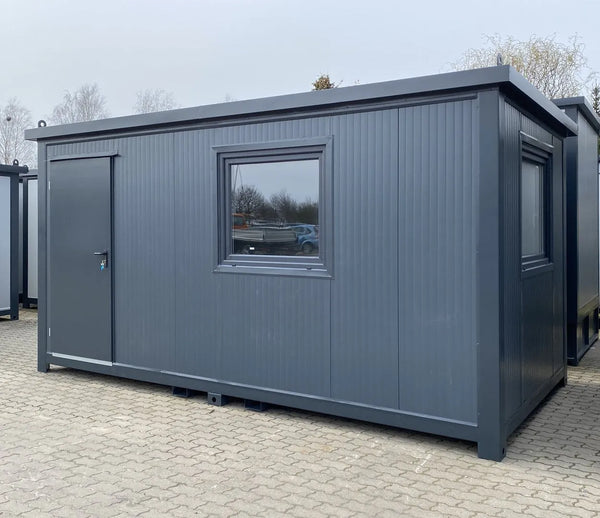 Container da ufficio 5×2,4 m – Modulo prefabbricato con isolamento