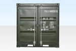 8Ft x 10Ft One Trip Versandcontainer (Grün)